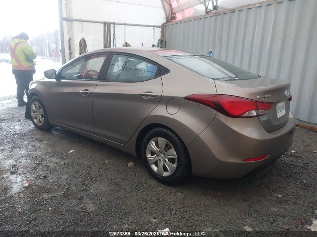 12573369 :رقم المزاد ، 5NPDH4AE8GH670565 vin ، 2016 Hyundai Elantra L+ مزاد بيع
