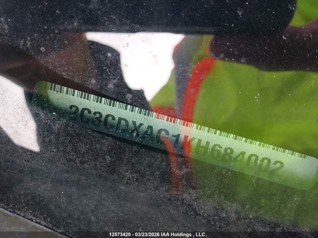 Aukcja sprzedaży 2019 Dodge Charger Police, vin: 2C3CDXAG1KH684002, numer aukcji: 12573420