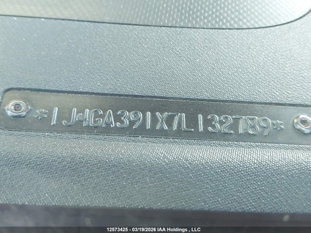 12573425 :رقم المزاد ، 1J4GA391X7L132789 vin ، 2007 Jeep Wrangler X مزاد بيع
