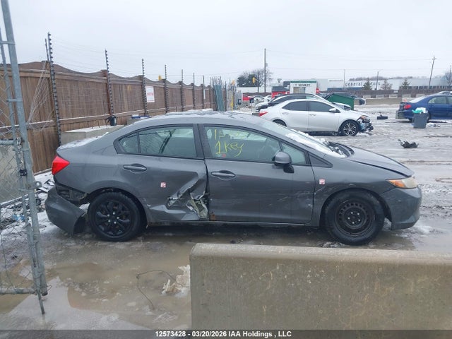 2012 Honda Civic Lx მანქანა იყიდება აუქციონზე, vin: 2HGFB2E45CH014862, აუქციონის ნომერი: 12573428