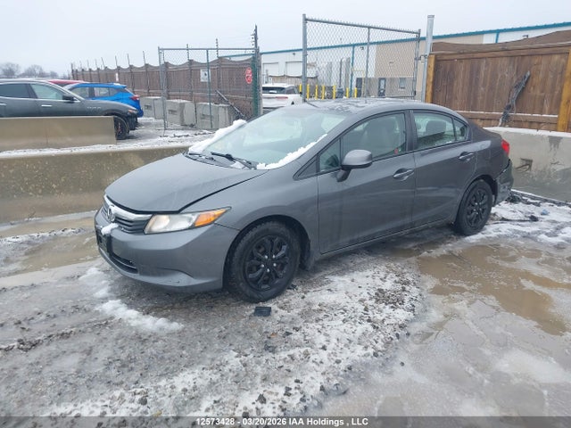 2012 Honda Civic Lx მანქანა იყიდება აუქციონზე, vin: 2HGFB2E45CH014862, აუქციონის ნომერი: 12573428