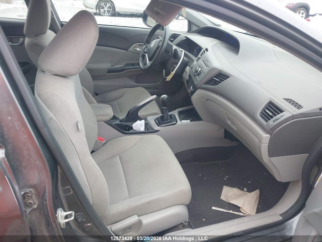 2012 Honda Civic Lx მანქანა იყიდება აუქციონზე, vin: 2HGFB2E45CH014862, აუქციონის ნომერი: 12573428