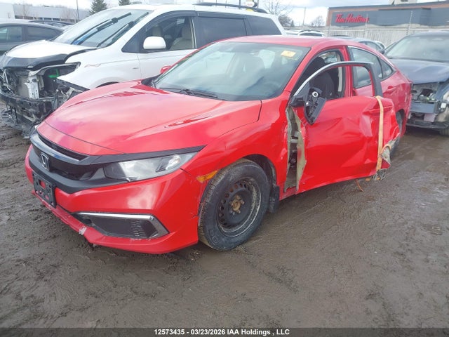 Продаж на аукціоні авто 2020 Honda Civic Lx, vin: 2HGFC2F59LH011290, номер лоту: 12573435
