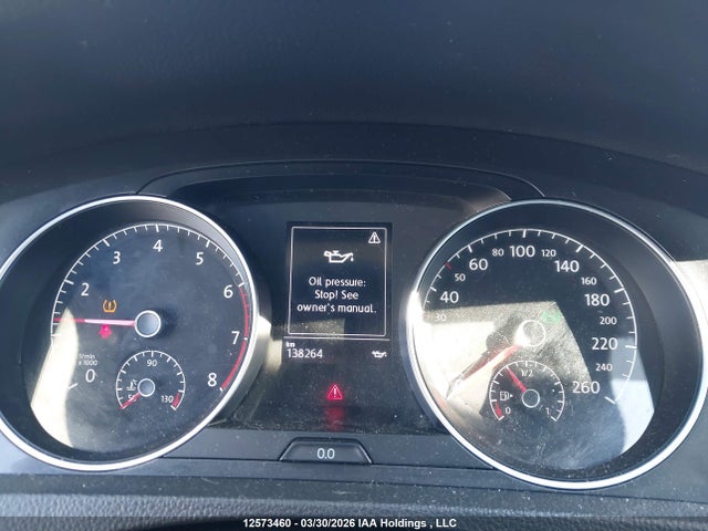 12573460 :رقم المزاد ، 3VWG17AU9JM284875 vin ، 2018 Volkswagen Golf مزاد بيع