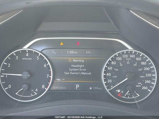 5N1AZ2MH9HN116426 Nissan Murano Platinum/sl/sv