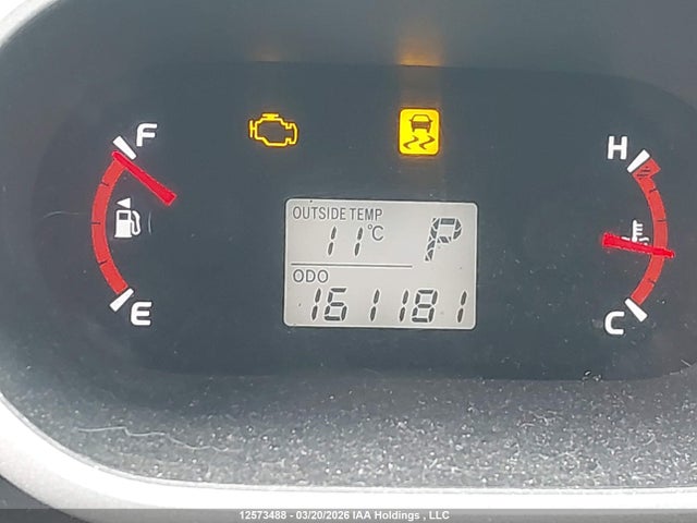 12573488 :رقم المزاد ، 2T1ME4EE7BC006451 vin ، 2011 Toyota Matrix Xrs مزاد بيع