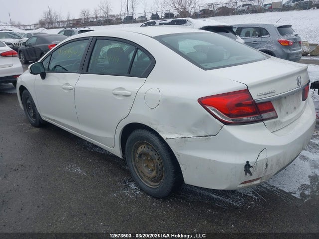 12573503 :رقم المزاد ، 2HGFB2F44FH007999 vin ، 2015 Honda Civic مزاد بيع
