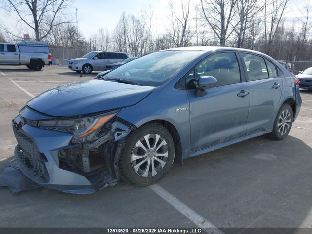 12573520 :رقم المزاد ، JTDBAMDE3MJ012453 vin ، 2021 Toyota Corolla Hybrid Base W/li Battery مزاد بيع