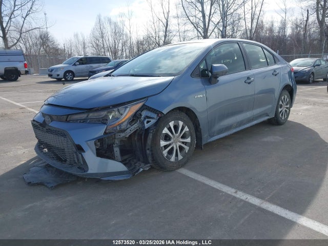 12573520 :رقم المزاد ، JTDBAMDE3MJ012453 vin ، 2021 Toyota Corolla Hybrid Base W/li Battery مزاد بيع