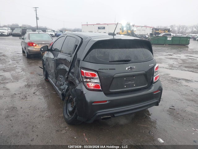 Продаж на аукціоні авто 2018 Chevrolet Sonic Premier, vin: 1G1JF6SBXJ4120685, номер лоту: 12573539