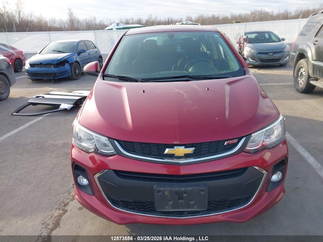 Aukcja sprzedaży 2017 Chevrolet Sonic Lt Auto, vin: 1G1JD6SH1H4158018, numer aukcji: 12573556