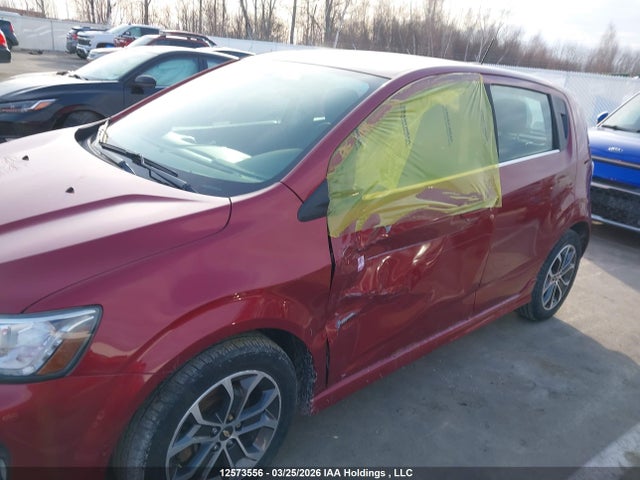 Aukcja sprzedaży 2017 Chevrolet Sonic Lt Auto, vin: 1G1JD6SH1H4158018, numer aukcji: 12573556