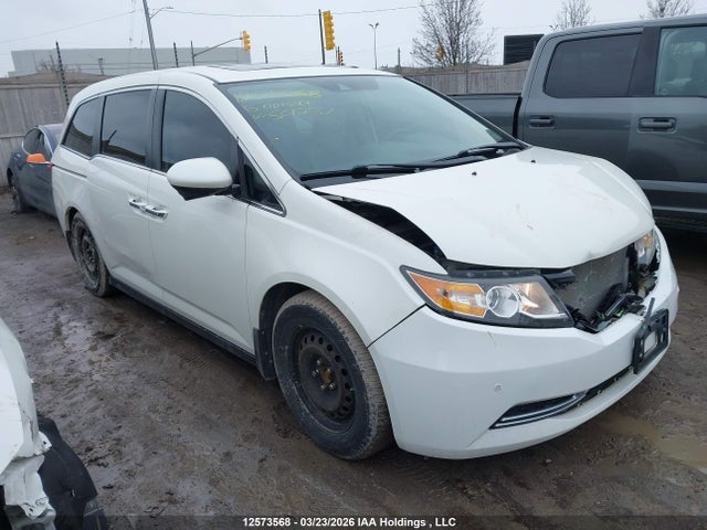 2015 Honda Odyssey Ex-l მანქანა იყიდება აუქციონზე, vin: 5FNRL5H65FB501237, აუქციონის ნომერი: 12573568