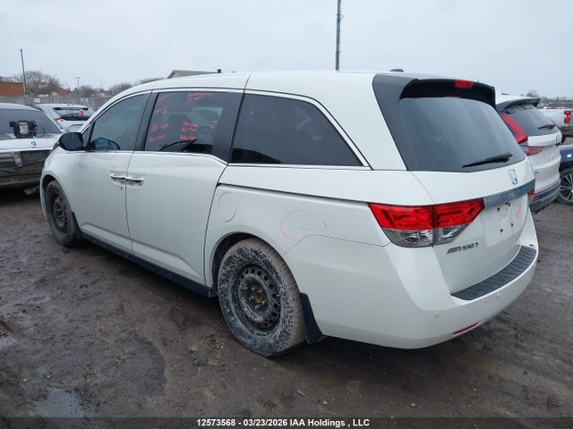 2015 Honda Odyssey Ex-l მანქანა იყიდება აუქციონზე, vin: 5FNRL5H65FB501237, აუქციონის ნომერი: 12573568