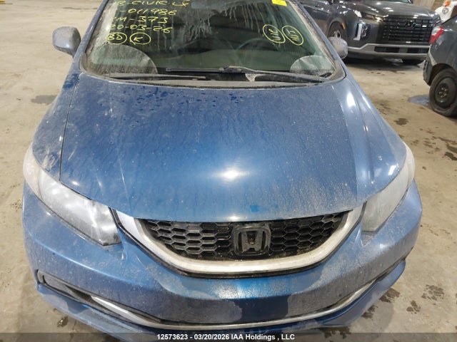 12573623 :رقم المزاد ، 2HGFB2E55DH011986 vin ، 2013 Honda Civic Lx مزاد بيع