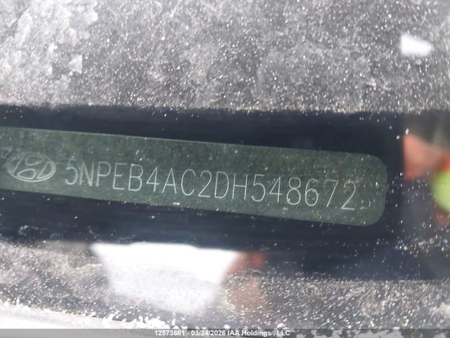 Продаж на аукціоні авто 2013 Hyundai Sonata Gl, vin: 5NPEB4AC2DH548672, номер лоту: 12573661