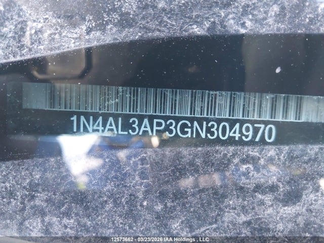 1N4AL3AP3GN304970 Nissan Altima 2.5/s/sv/sl/sr