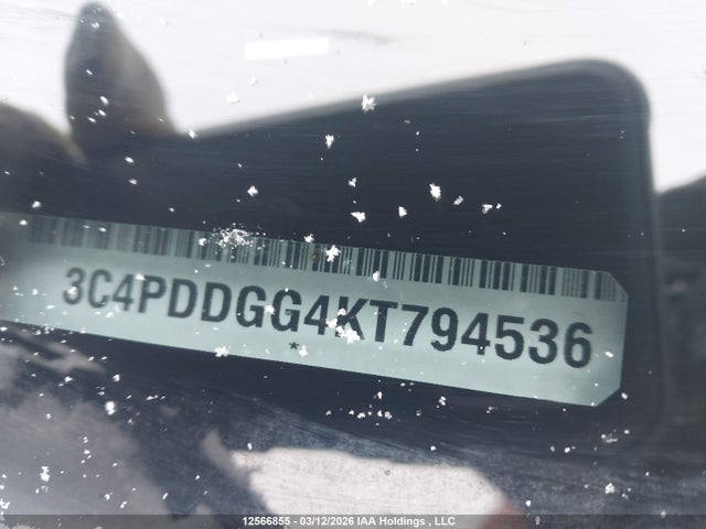 Aukcja sprzedaży 2019 Dodge Journey Crossroad, vin: 3C4PDDGG4KT794536, numer aukcji: 12566855