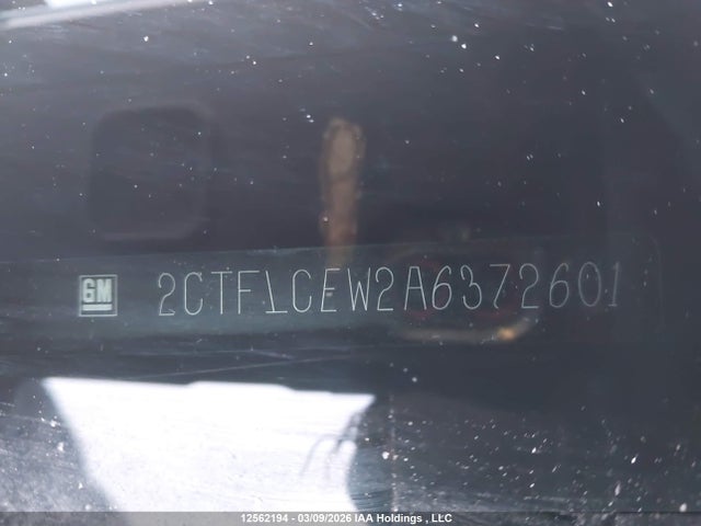 Aukcja sprzedaży 2010 Gmc Terrain Sle-1, vin: 2CTFLCEW2A6372601, numer aukcji: 12562194