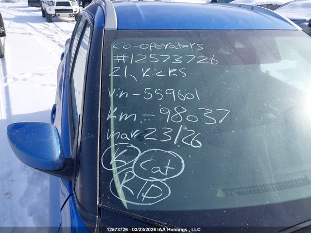 Продажа на аукционе авто 2021 Nissan Kicks Sv, vin: 3N1CP5CV1ML559601, номер лота: 12573726