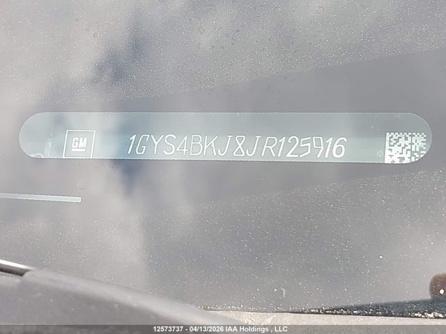 1GYS4BKJ8JR125916 Cadillac Escalade Luxury