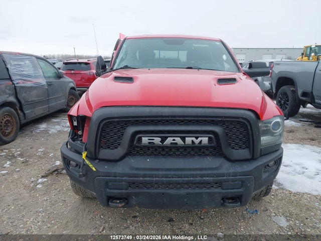 12573749 :رقم المزاد ، 1C6RR7YT0JS196393 vin ، 2018 Ram 1500 Rebel مزاد بيع