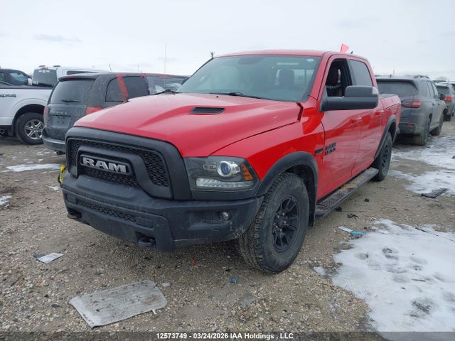 12573749 :رقم المزاد ، 1C6RR7YT0JS196393 vin ، 2018 Ram 1500 Rebel مزاد بيع