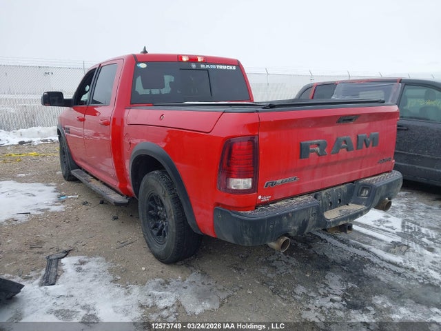 12573749 :رقم المزاد ، 1C6RR7YT0JS196393 vin ، 2018 Ram 1500 Rebel مزاد بيع