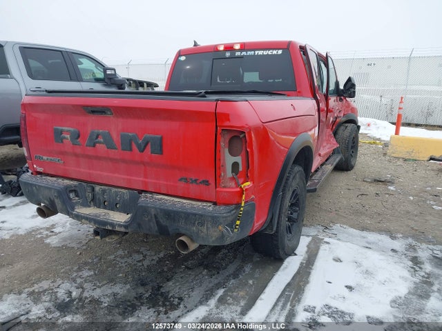 12573749 :رقم المزاد ، 1C6RR7YT0JS196393 vin ، 2018 Ram 1500 Rebel مزاد بيع