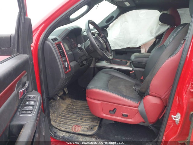12573749 :رقم المزاد ، 1C6RR7YT0JS196393 vin ، 2018 Ram 1500 Rebel مزاد بيع