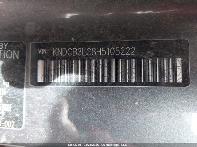 KNDCB3LC8H5105222 KIA Niro