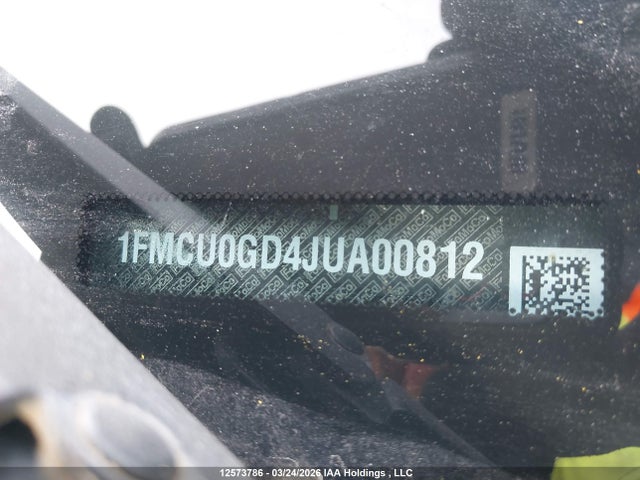 Aukcja sprzedaży 2018 Ford Escape Se, vin: 1FMCU0GD4JUA00812, numer aukcji: 12573786