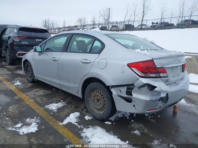2015 Honda Civic Lx მანქანა იყიდება აუქციონზე, vin: 2HGFB2F56FH047137, აუქციონის ნომერი: 12573805