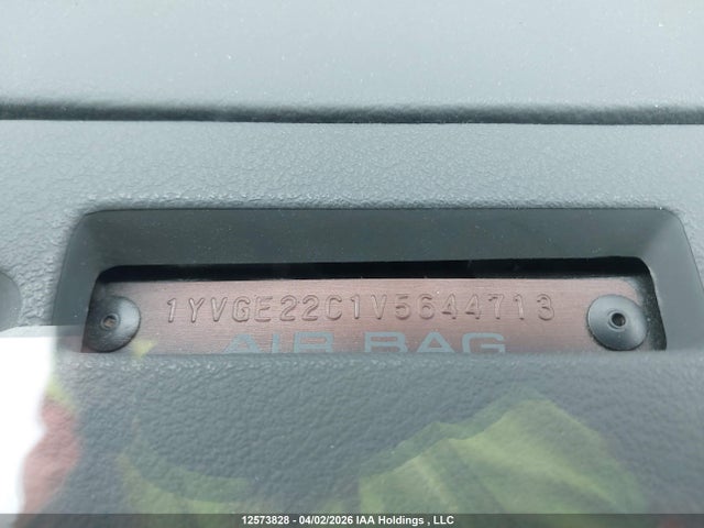 12573828 :رقم المزاد ، 1YVGE22C1V5644713 vin ، 1997 Mazda 626 Dx/lx مزاد بيع