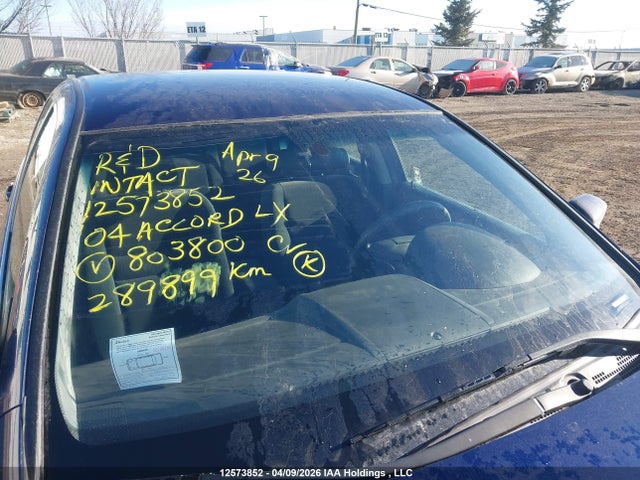 2004 Honda Accord Lx V6 მანქანა იყიდება აუქციონზე, vin: 1HGCM66334A803800, აუქციონის ნომერი: 12573852
