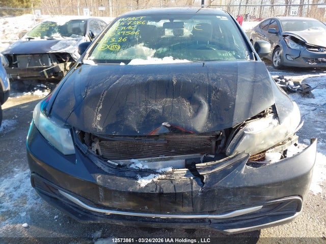 2013 Honda Civic მანქანა იყიდება აუქციონზე, vin: 2HGFB2F49DH039506, აუქციონის ნომერი: 12573861