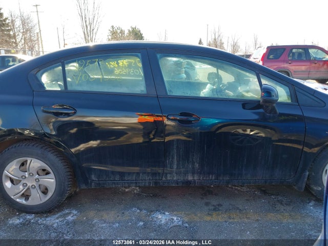2013 Honda Civic მანქანა იყიდება აუქციონზე, vin: 2HGFB2F49DH039506, აუქციონის ნომერი: 12573861