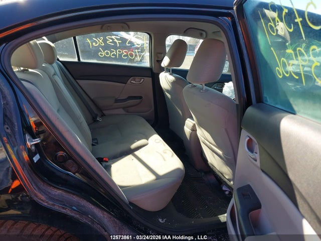 2013 Honda Civic მანქანა იყიდება აუქციონზე, vin: 2HGFB2F49DH039506, აუქციონის ნომერი: 12573861