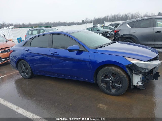 12573865 :رقم المزاد ، KMHLM4AJ3NU013045 vin ، 2022 Hyundai Elantra Hybrid Preferred مزاد بيع