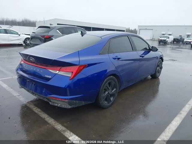 12573865 :رقم المزاد ، KMHLM4AJ3NU013045 vin ، 2022 Hyundai Elantra Hybrid Preferred مزاد بيع