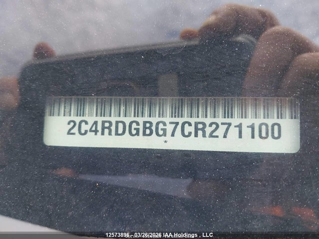 Aukcja sprzedaży 2012 Dodge Grand Caravan Se/sxt, vin: 2C4RDGBG7CR271100, numer aukcji: 12573896