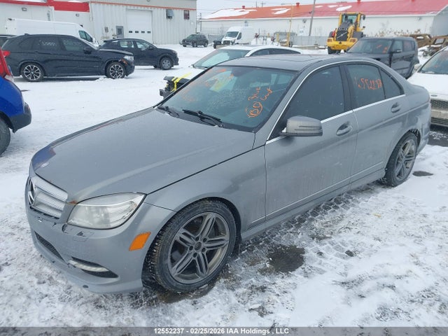 12552237 :رقم المزاد ، WDDGF8HB6BA485684 vin ، 2011 Mercedes-benz C 350 4matic مزاد بيع