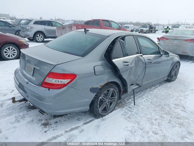 12552237 :رقم المزاد ، WDDGF8HB6BA485684 vin ، 2011 Mercedes-benz C 350 4matic مزاد بيع