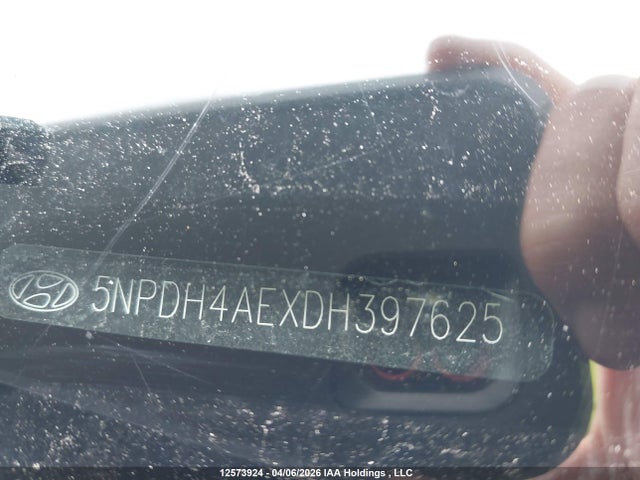 Aukcja sprzedaży 2013 Hyundai Elantra Gl, vin: 5NPDH4AEXDH397625, numer aukcji: 12573924