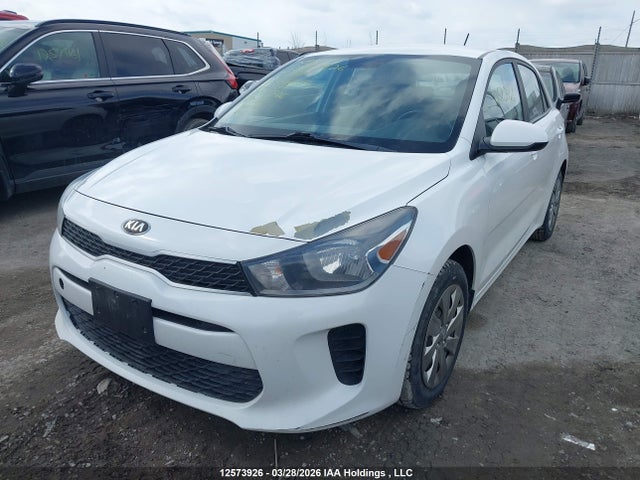 12573926 :رقم المزاد ، 3KPA25AB0JE036615 vin ، 2018 Kia Rio Lx/lx+ مزاد بيع