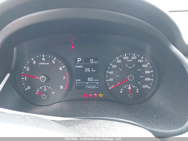 12573926 :رقم المزاد ، 3KPA25AB0JE036615 vin ، 2018 Kia Rio Lx/lx+ مزاد بيع