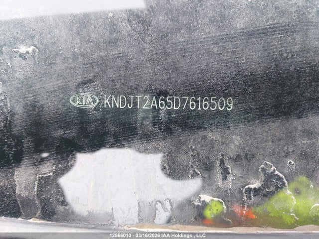 12566010 :رقم المزاد ، KNDJT2A65D7616509 vin ، 2013 Kia Soul 2.0l 2u/2.0l 4u/2.0l 4u Burner/2.0l 4u Luxury/2.0l 4u Retro مزاد بيع