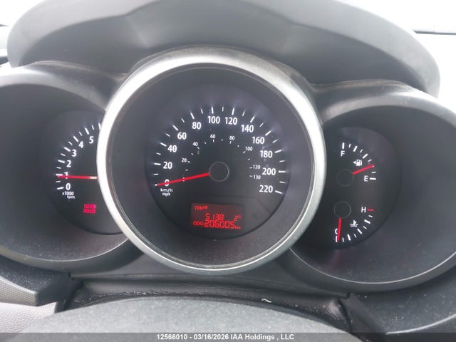 12566010 :رقم المزاد ، KNDJT2A65D7616509 vin ، 2013 Kia Soul 2.0l 2u/2.0l 4u/2.0l 4u Burner/2.0l 4u Luxury/2.0l 4u Retro مزاد بيع