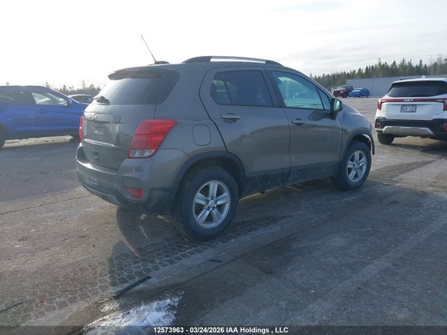 2021 Chevrolet Trax Lt მანქანა იყიდება აუქციონზე, vin: KL7CJPSB5MB300139, აუქციონის ნომერი: 12573963