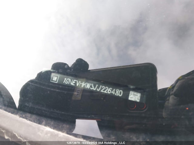1GNEVHKW3JJ226480 Chevrolet Traverse Lt